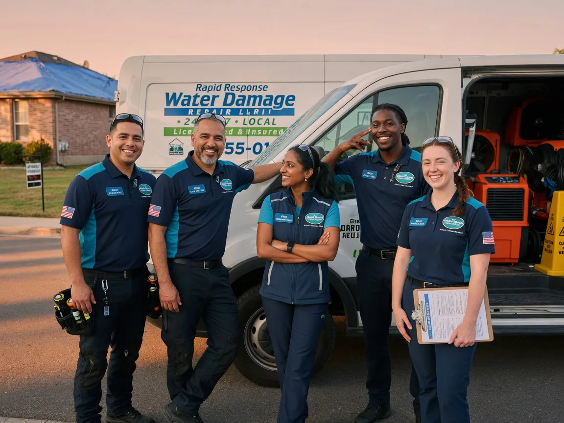 Water Damage Restoration company in Isaban, WV
